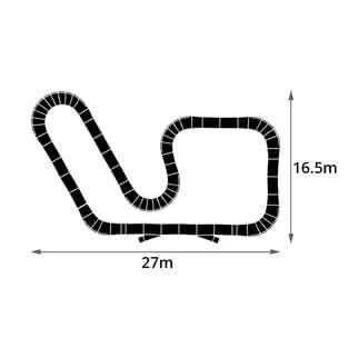 hyper-boost modular pump track detail