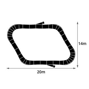 stellar modular pump track detail
